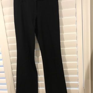 Gap size 8 tall black bootcut dress pant
